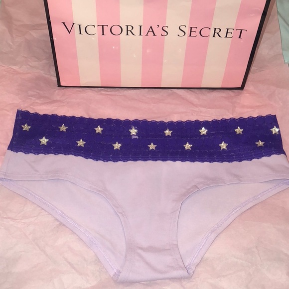 PINK Victoria's Secret Other - Pink Victoria’s Secret Hipster Purple Silver star